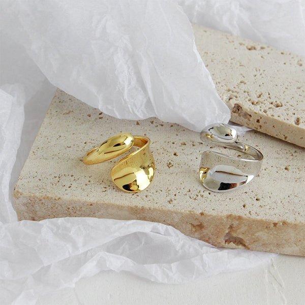 Open Leaf Ring