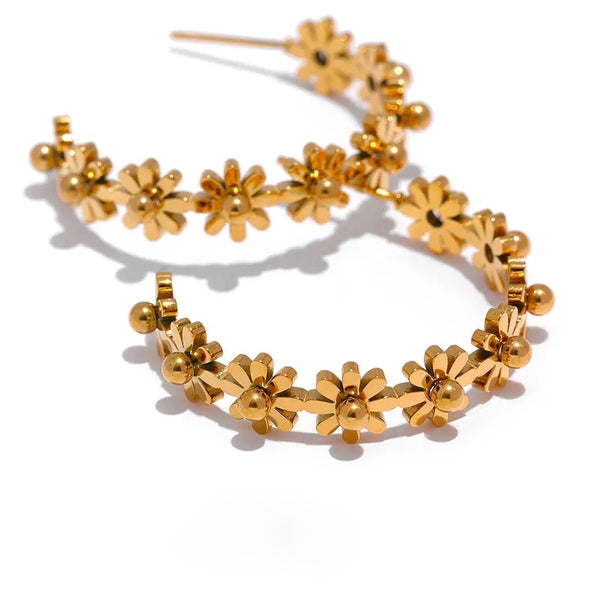 Daisy Hoops
