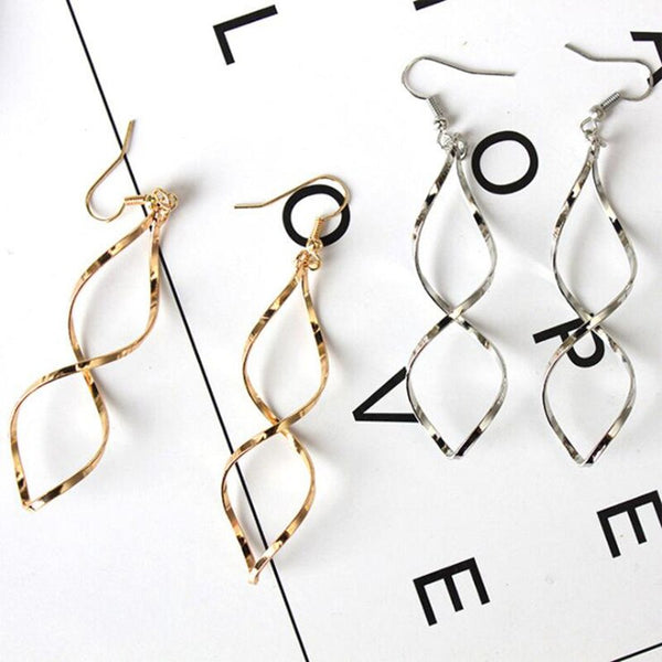 Spiral Dangle Earrings