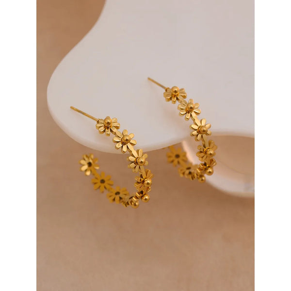 Daisy Hoops