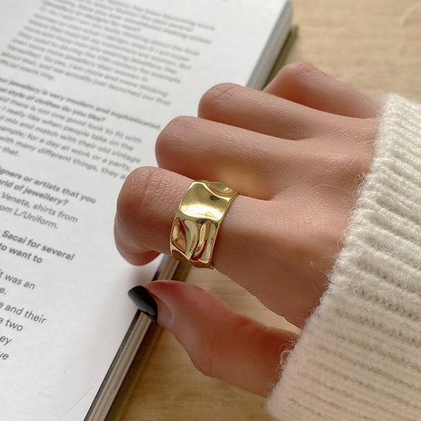 Massive Hammered Ring