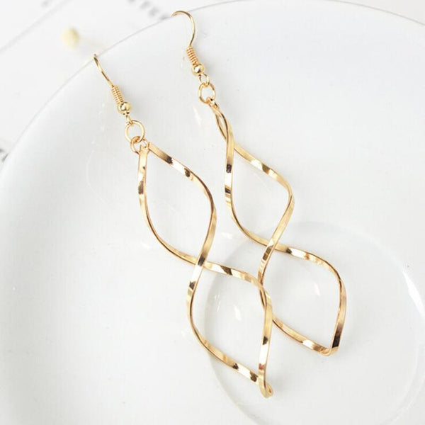 Spiral Dangle Earrings