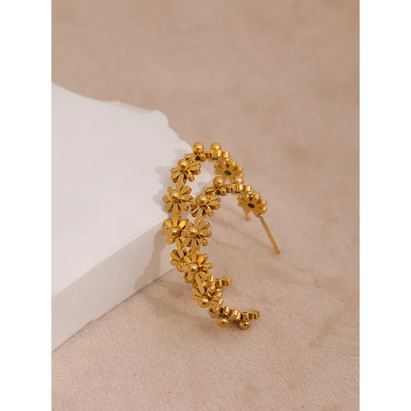 Daisy Hoops