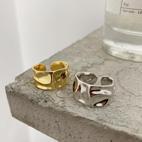 Massive Hammered Ring