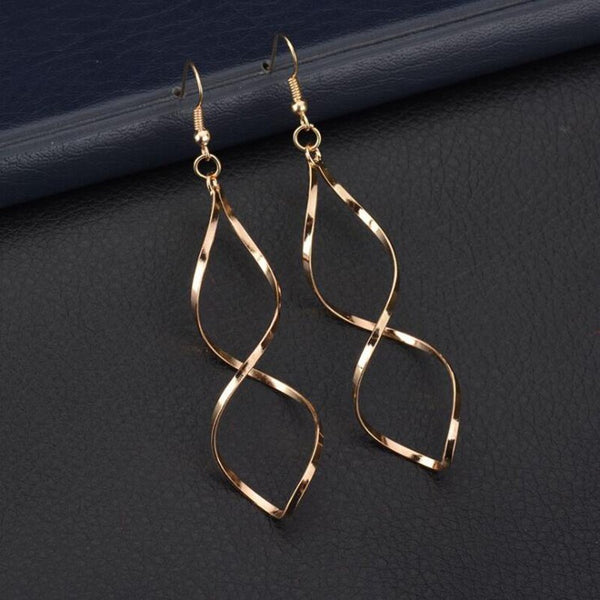 Spiral Dangle Earrings