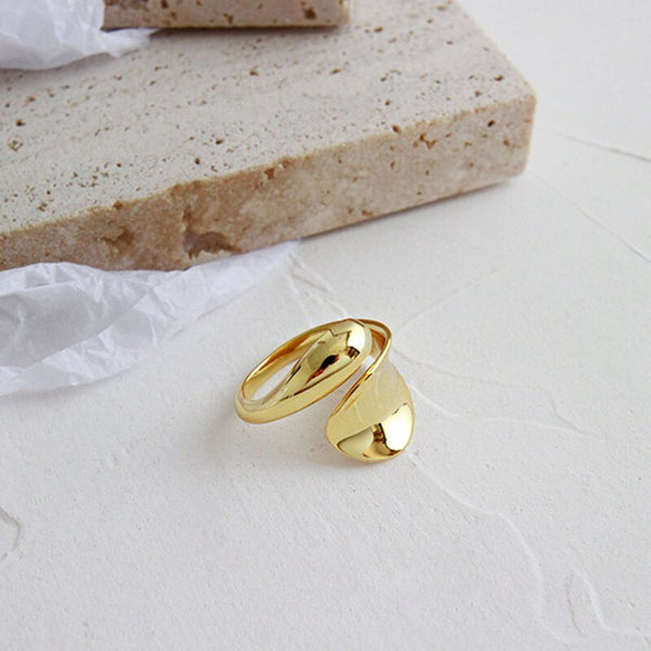 Open Leaf Ring