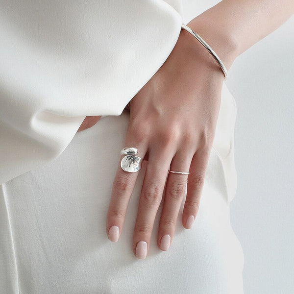 Open Leaf Ring