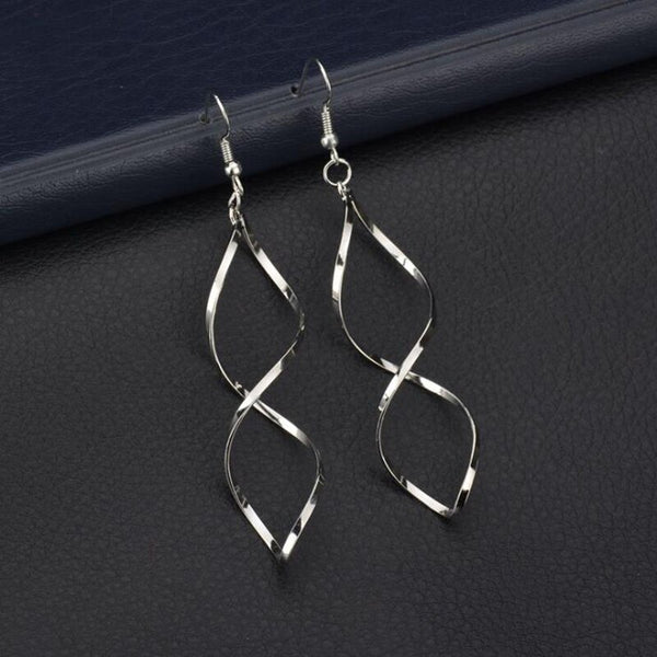 Spiral Dangle Earrings