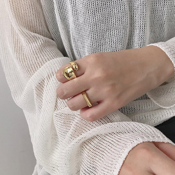 Open Leaf Ring