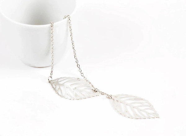 Leaf Lariat Necklace
