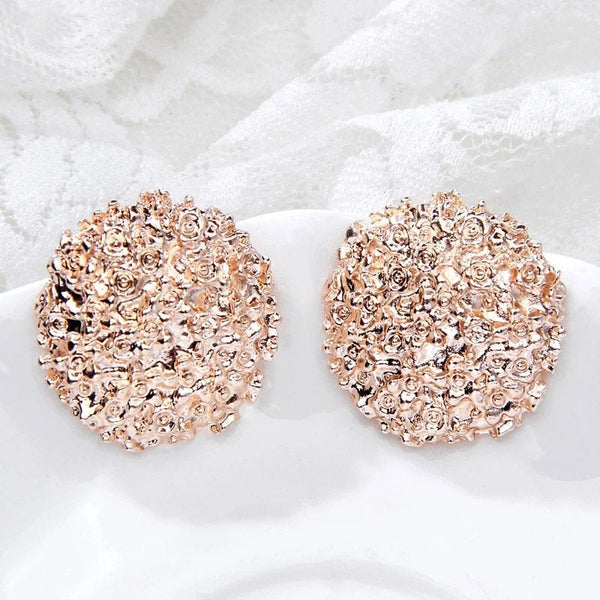 Textured Statement Studs