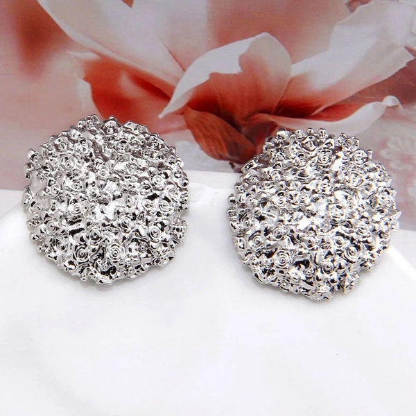Textured Statement Studs