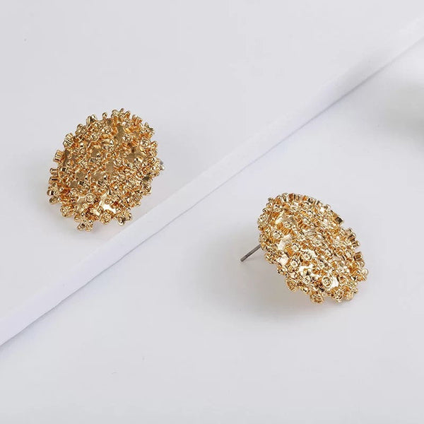 Textured Statement Studs