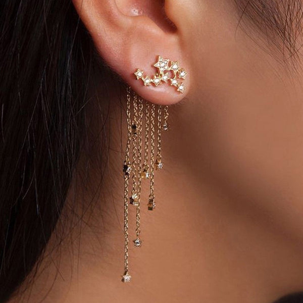 Constellation Ear Jacket Earrings
