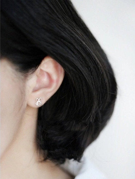 Little Bee Stud Earrings