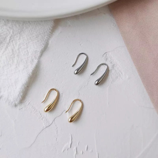 Tiny Teardrop Earrings