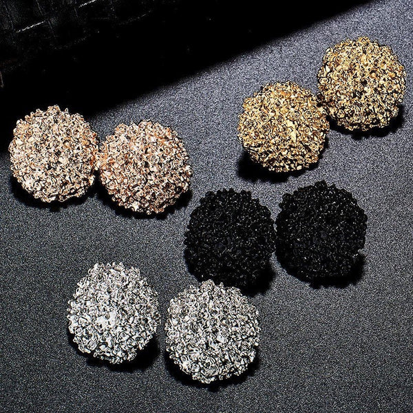 Textured Statement Studs