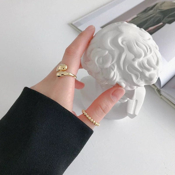 Chunky Teardrop Ring