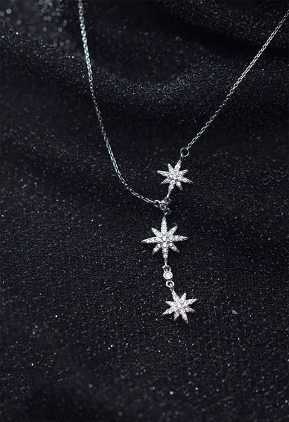 Starburst Crystal Necklace