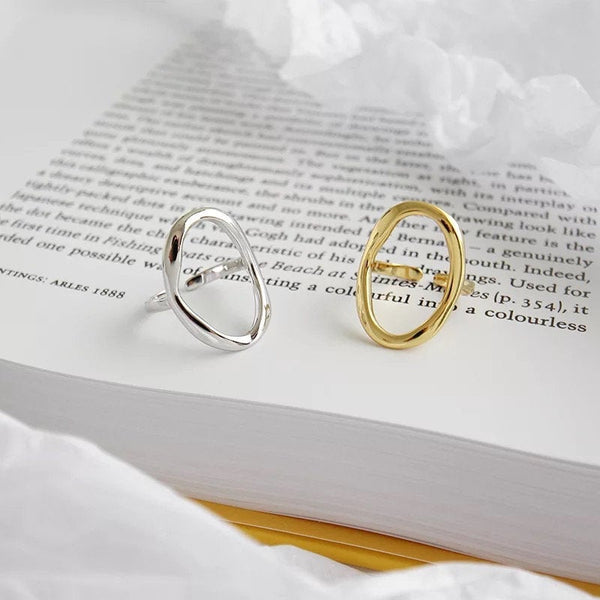 Vintage Open Oval Ring