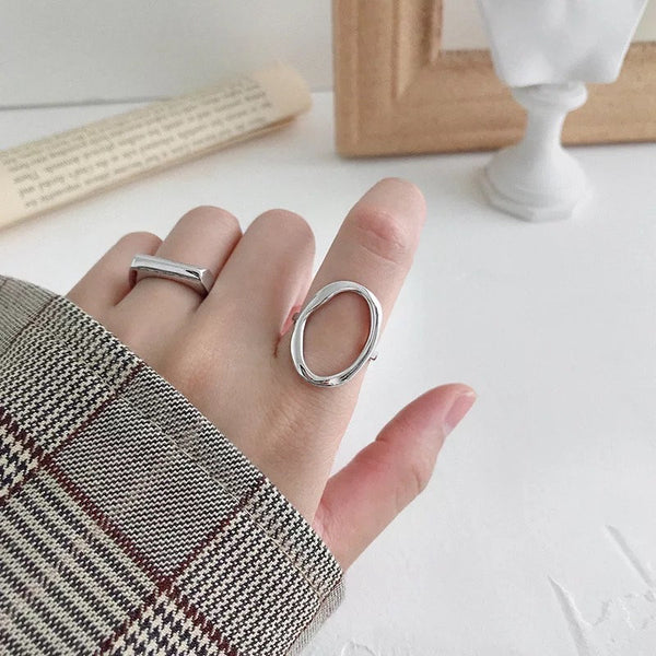 Vintage Open Oval Ring