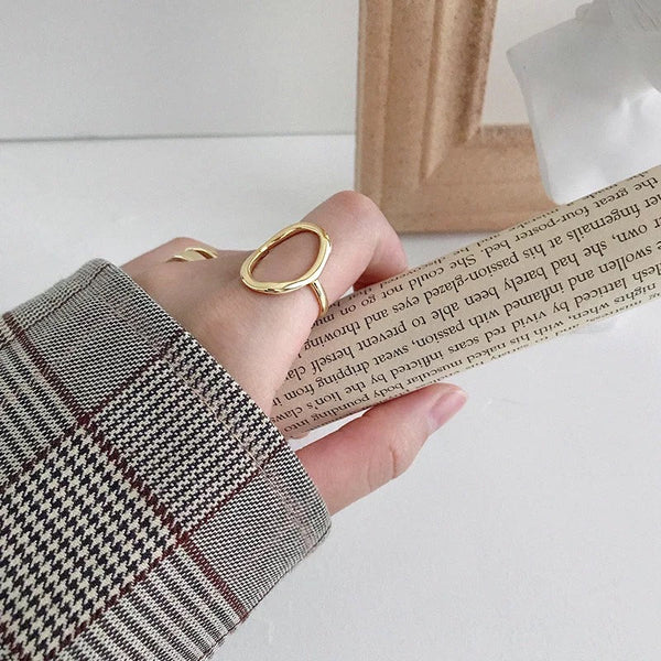 Vintage Open Oval Ring