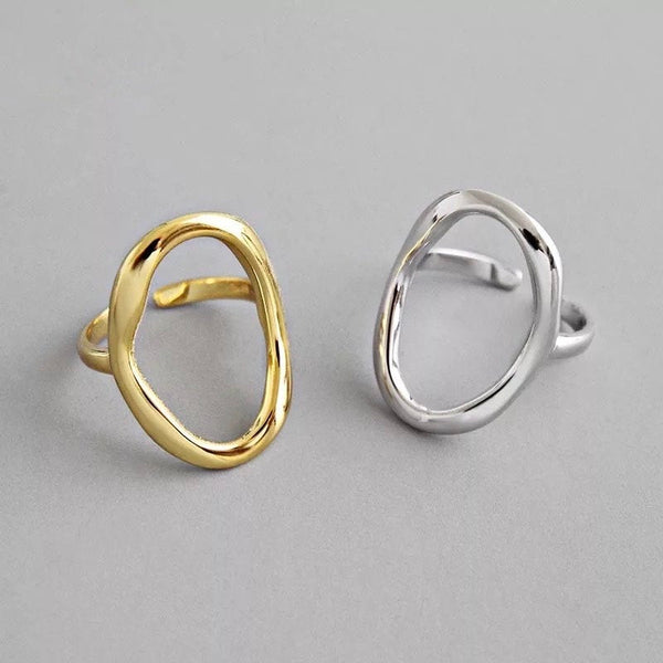 Vintage Open Oval Ring