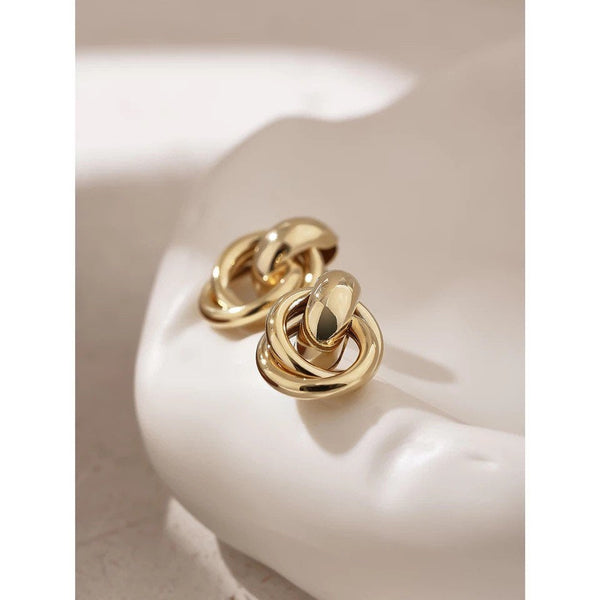 Love Knot Twisted Earrings