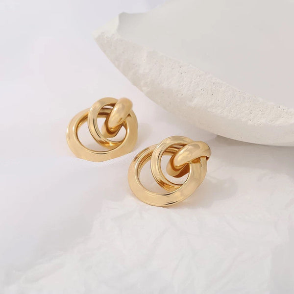 Love Knot Twisted Earrings