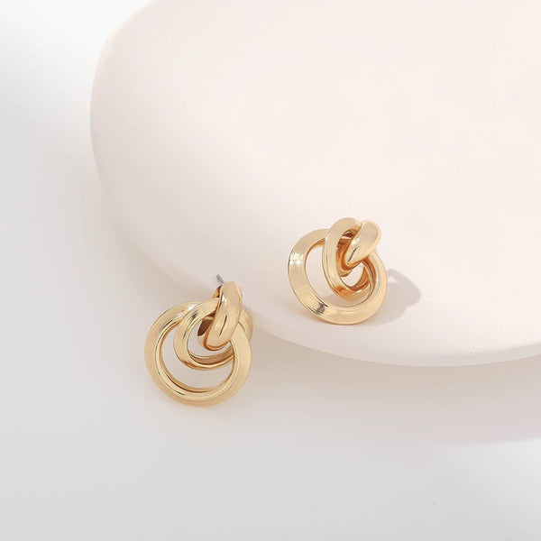 Love Knot Twisted Earrings