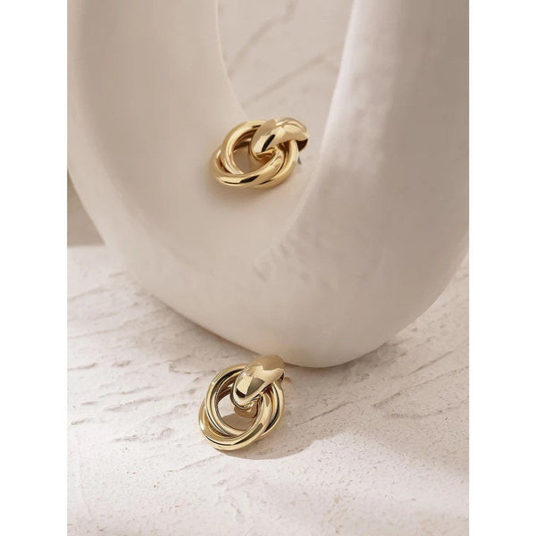 Love Knot Twisted Earrings