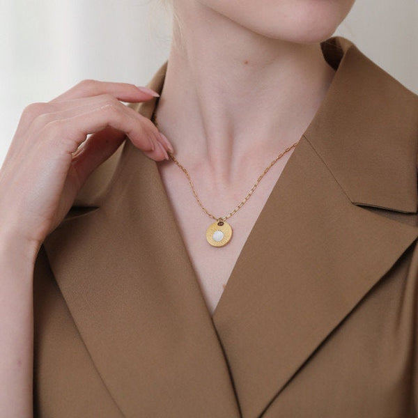 Sun Pendant Necklace