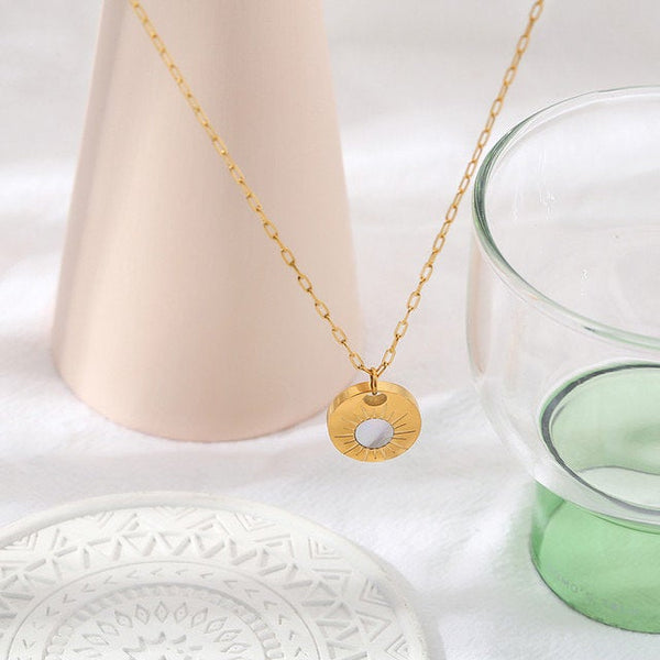Sun Pendant Necklace