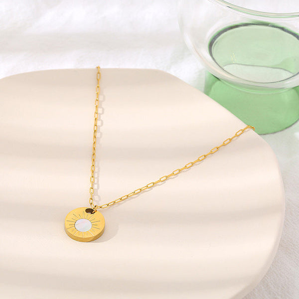 Sun Pendant Necklace