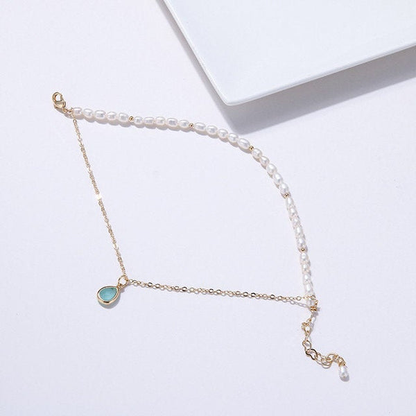Layered Jade Pearl Bracelet