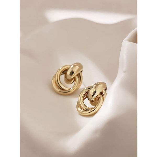 Love Knot Twisted Earrings