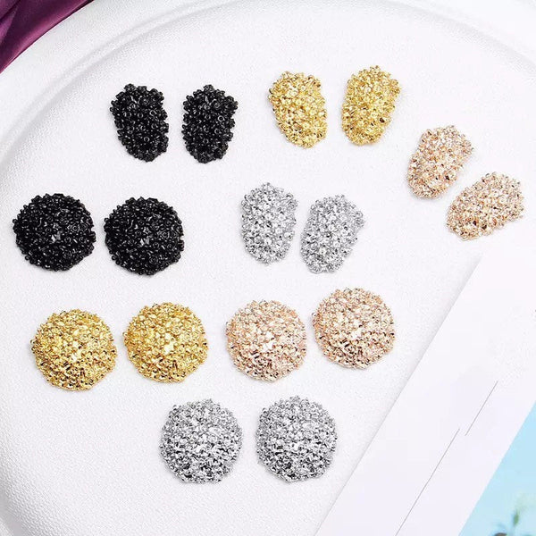 Textured Statement Studs