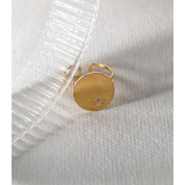 North Star Statement Disc Ring