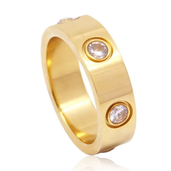 Crystal Eternity Love Ring