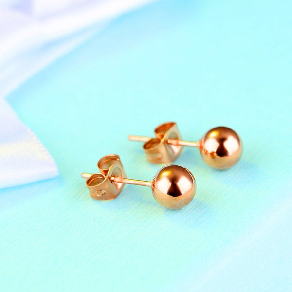 Little Bead Stud Earrings