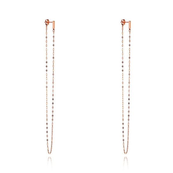 Delicate Chain Wrap Earrings