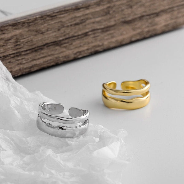 Irregular Layered Wave Ring