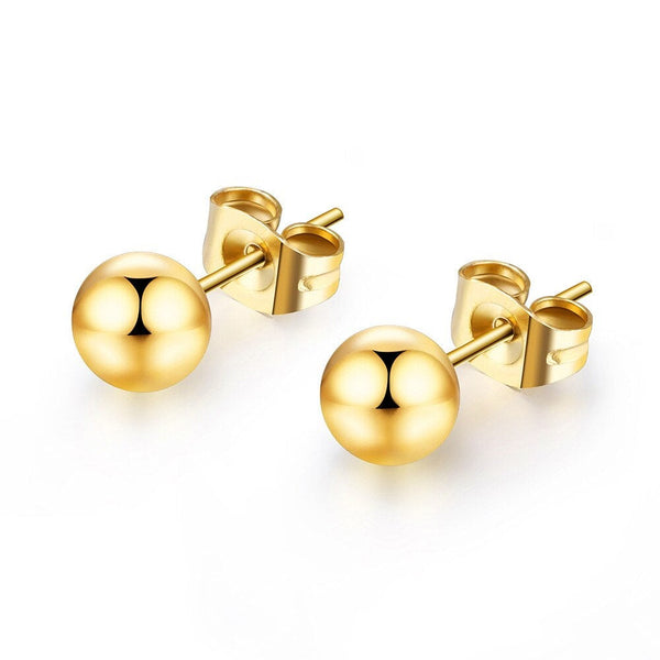 Little Bead Stud Earrings