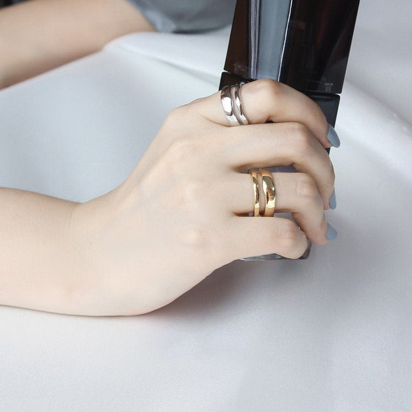 Irregular Layered Wave Ring
