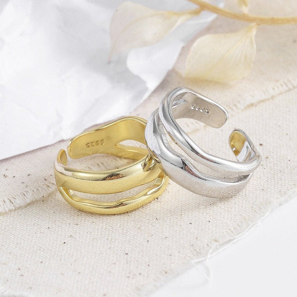 Irregular Layered Wave Ring