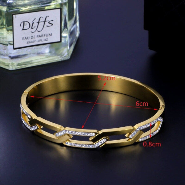 Link Chain Bangle Bracelet