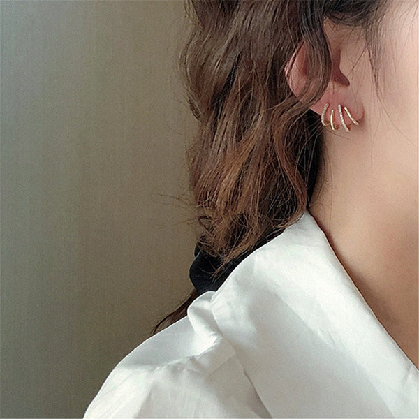 Crystal Claw Earrings