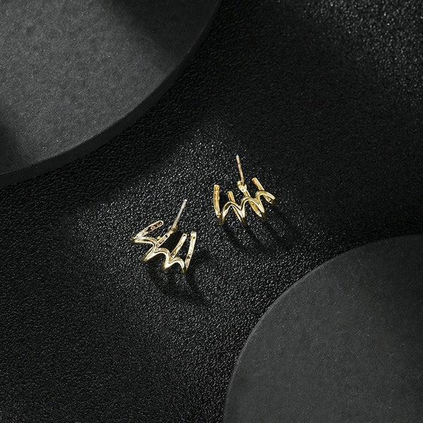 Crystal Claw Earrings