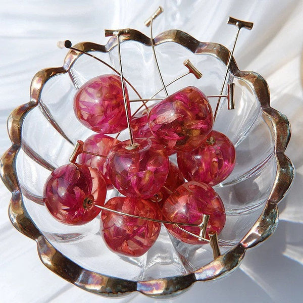 Red Cherry Earrings
