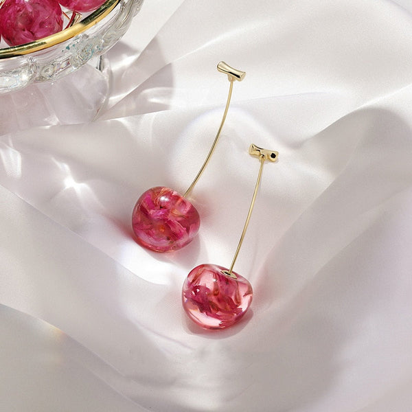 Red Cherry Earrings